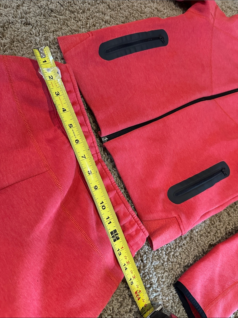 Nike Tech Kids Bright Red Hooded Zip Jacket & Joggers Set - Picture 9 of 16